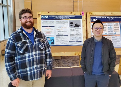 Mentoring undergraduate researchers at UT Arlington
